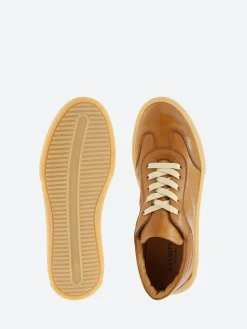 gravitypope - Mustafa Low Top Sneakers in Marzipan Glove Tinto