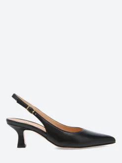 gravitypope - Nadina Slingback Pump in Nero Nappa