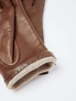 gravitypope - Nappa Gloves in Conker