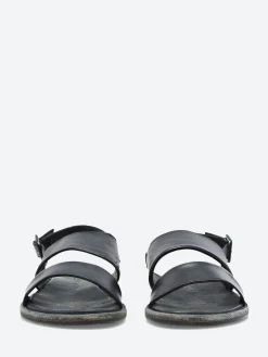 gravitypope - Obada Slingback Sandals in Nero Tcapo