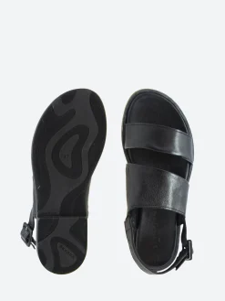 gravitypope - Obada Slingback Sandals in Nero Tcapo