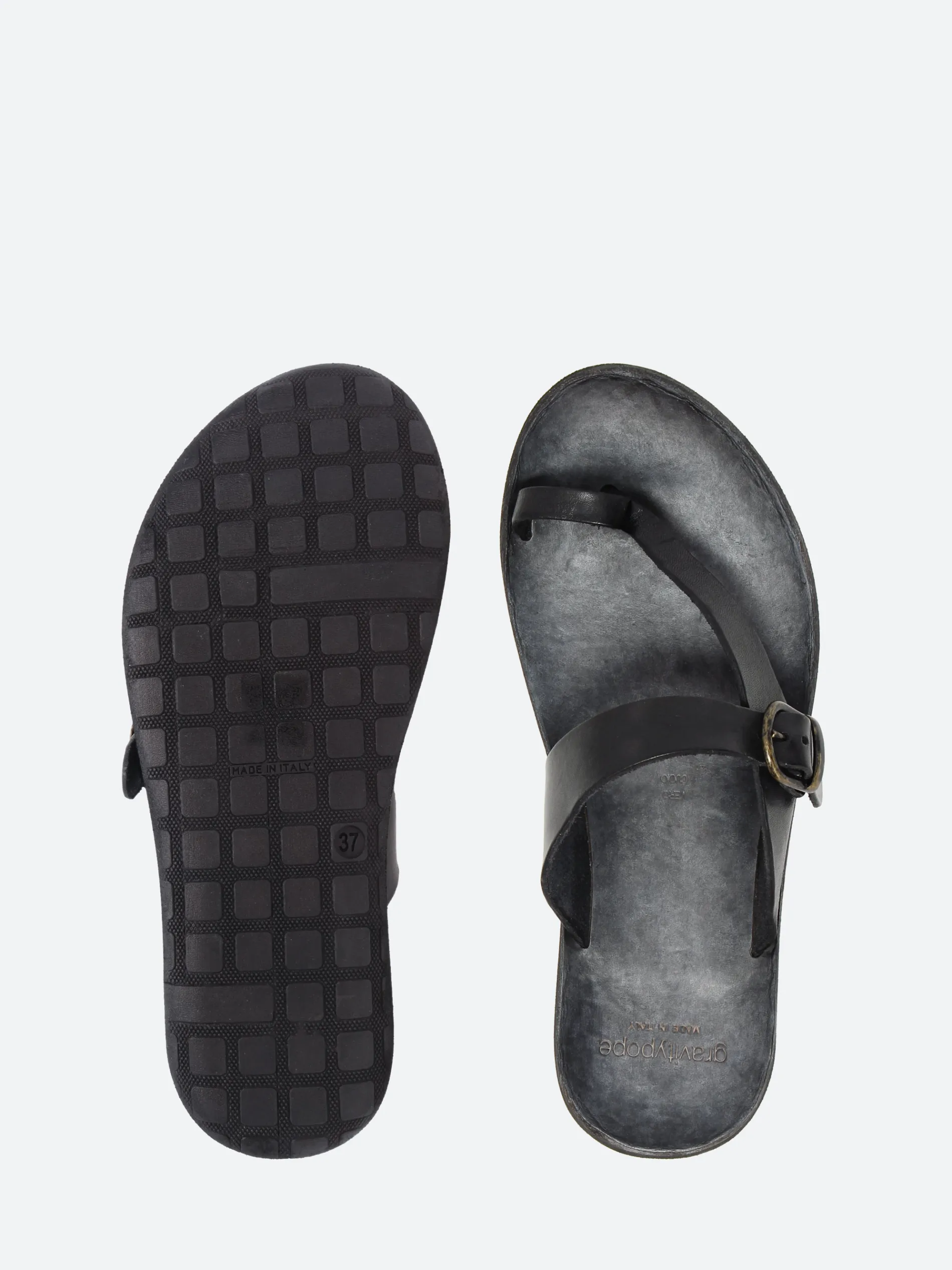 gravitypope - Olga Sandals in Nero