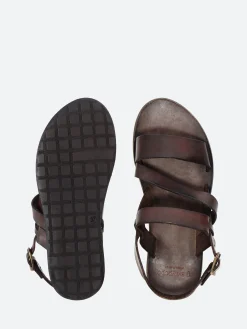 gravitypope - Olivia Three Strap Sandal in T. Moro