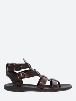 gravitypope - Olympia T-Strap Sandal in T. Moro