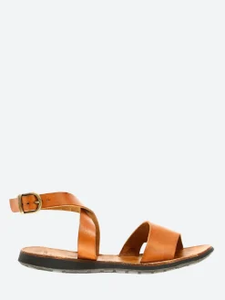 gravitypope - Oma Wrap Sandal in Cuoio