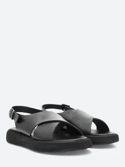 gravitypope - Oralee Sandals in Nero Tcapo