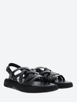 gravitypope - Orlene Sandals in Nero Tcapo
