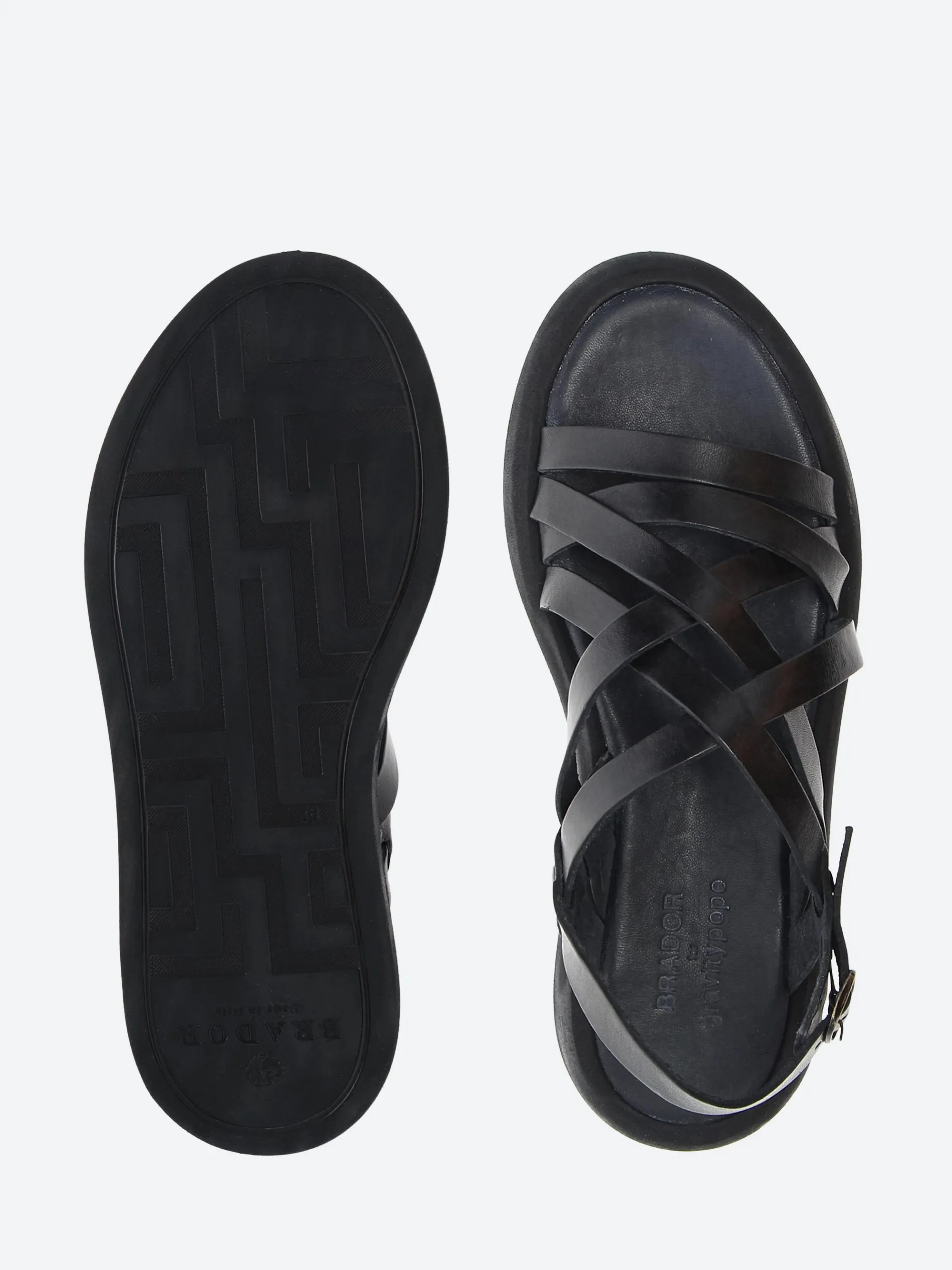 gravitypope - Orlene Sandals in Nero Tcapo