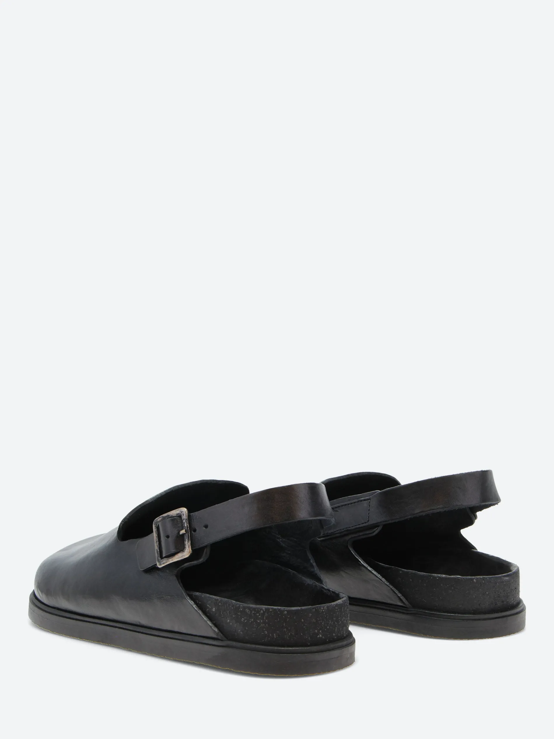 gravitypope - Oz Clog in Nero Tcapo