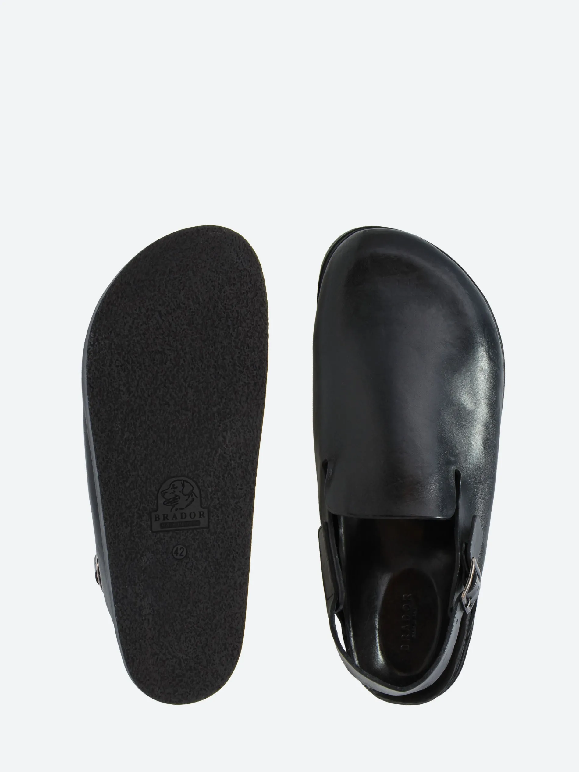 gravitypope - Oz Clog in Nero Tcapo