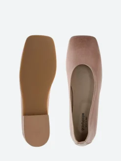 gravitypope - Rain Ballet Flat in Pea (Pink)