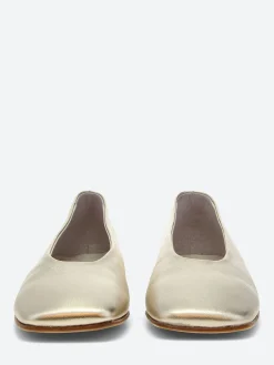 gravitypope - Raina Ballet Flats in Platino Tequila