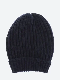 gravitypope - Ribbed Beanie in Navy