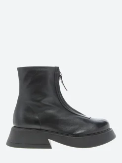 gravitypope - Rolleen Zip Boot in Nero Mousse