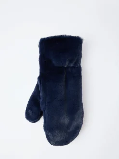 gravitypope - Teddy Muffola Mittens in Navy
