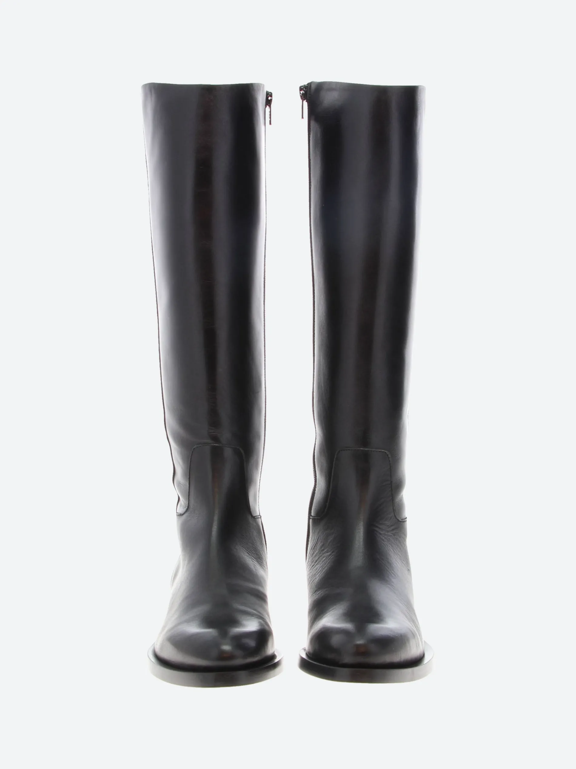 gravitypope - Zadara Riding Boots in Black