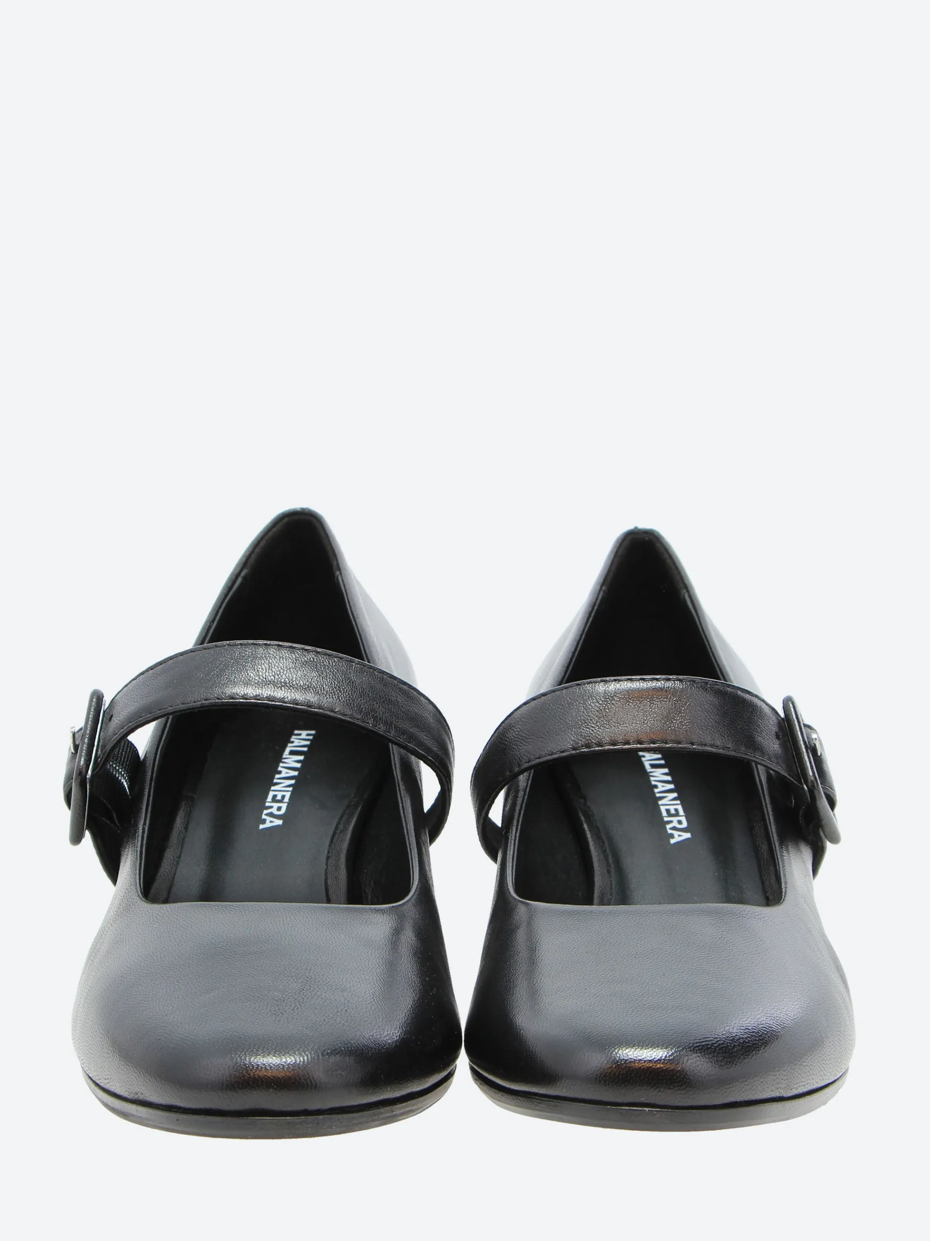 Halmanera - Beta 12 Mary Jane Pump in Nero Baron
