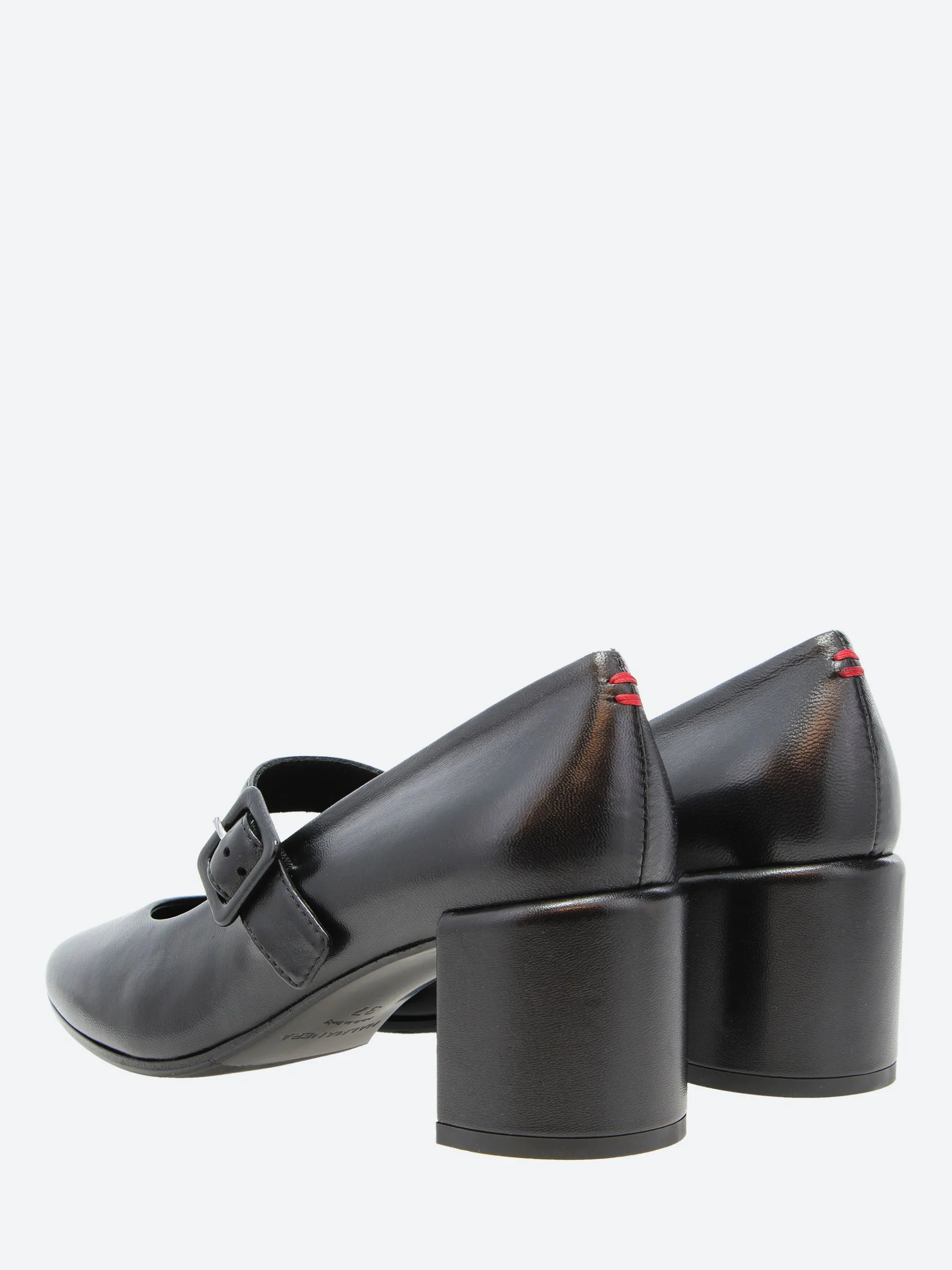Halmanera - Beta 12 Mary Jane Pump in Nero Baron