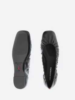 Halmanera - Pepi 45 Ballet Flats in Nero Baron