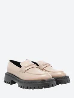 Halmanera - Rama 11 Penny Loafer in Tortora Baron