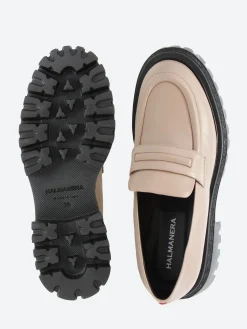 Halmanera - Rama 11 Penny Loafer in Tortora Baron