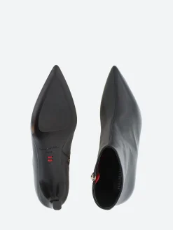 Halmanera - Vale 05 Pointed Toe Bootie in Nero Baron