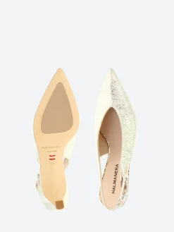 Halmanera - Vale 11 Pumps in Platino Melia