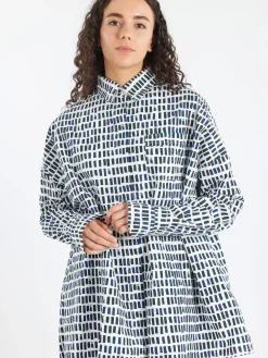 Hannoh Wessel - Clarissa Shirt in Navy Sticks