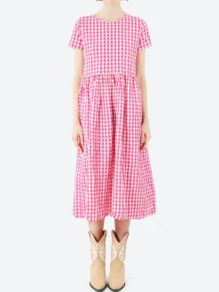 Hannoh Wessel - Demi Dress in Azalea Check