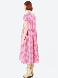 Hannoh Wessel - Demi Dress in Azalea Check