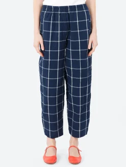 Hannoh Wessel - Paris Pants in Navy Check