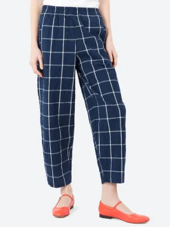 Hannoh Wessel - Paris Pants in Navy Check