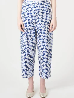 Hannoh Wessel - Potamia Pants in Blue Dots