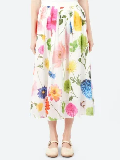 Hannoh Wessel - Printed Juliana Skirt in Flowers