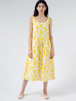 Hannoh Wessel - Rada Dress in Yellow Flow