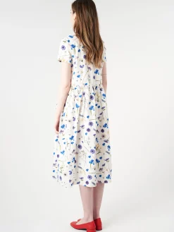 Hannoh Wessel - Ramira Dress in Blue Flowers
