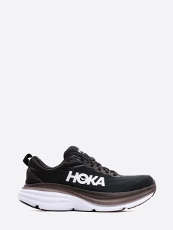 HOKA ONE ONE - Bondi 8 in Black and White