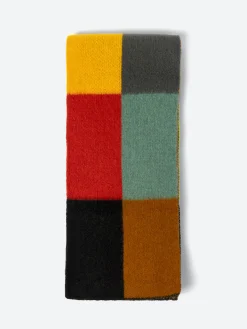 Jo Gordon - Multicolour Big Rectangles Scarf