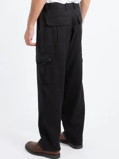 Kardo - Ally Cargo Utility Trousers in Black