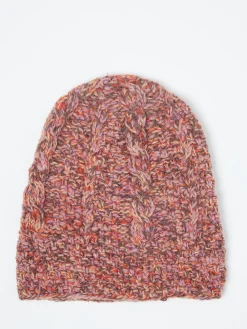 Kardo - Hand Knitted Beanie in Plum