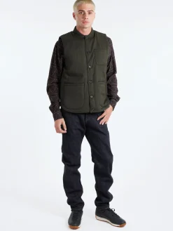 Kardo - Leo Quilted Vest in Dark Green