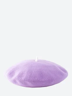 Kopka Accessories - Lily Beret in Lilac and White