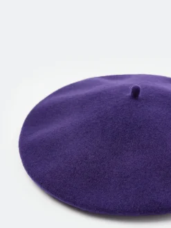 Kopka Accessories - Wool Beret in Violet