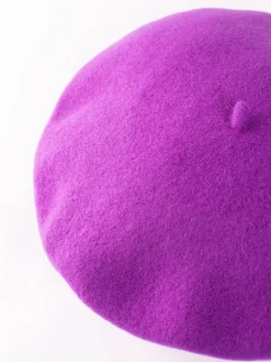 Kopka Accessories - Wool Beret in Purple