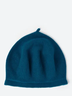 Kopka Accessories - Wool Conical Beret in Petrol