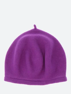Kopka Accessories - Wool Conical Beret in Purple