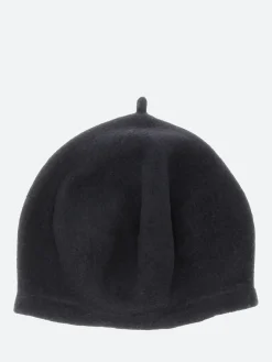 Kopka Accessories - Wool Conical Beret in Midnight Blue