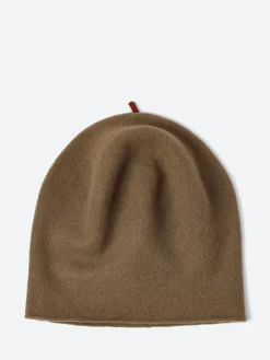 Kopka Accessories - Wool Roll Up Beret in Military/Rust