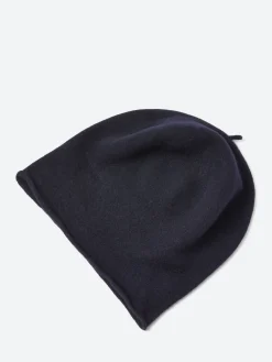 Kopka Accessories - Wool Roll Up Beret in Midnight Blue