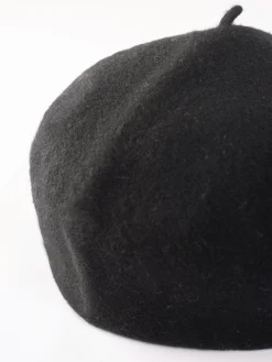 Kopka Accessories - Wool Roll Up Beret in Black